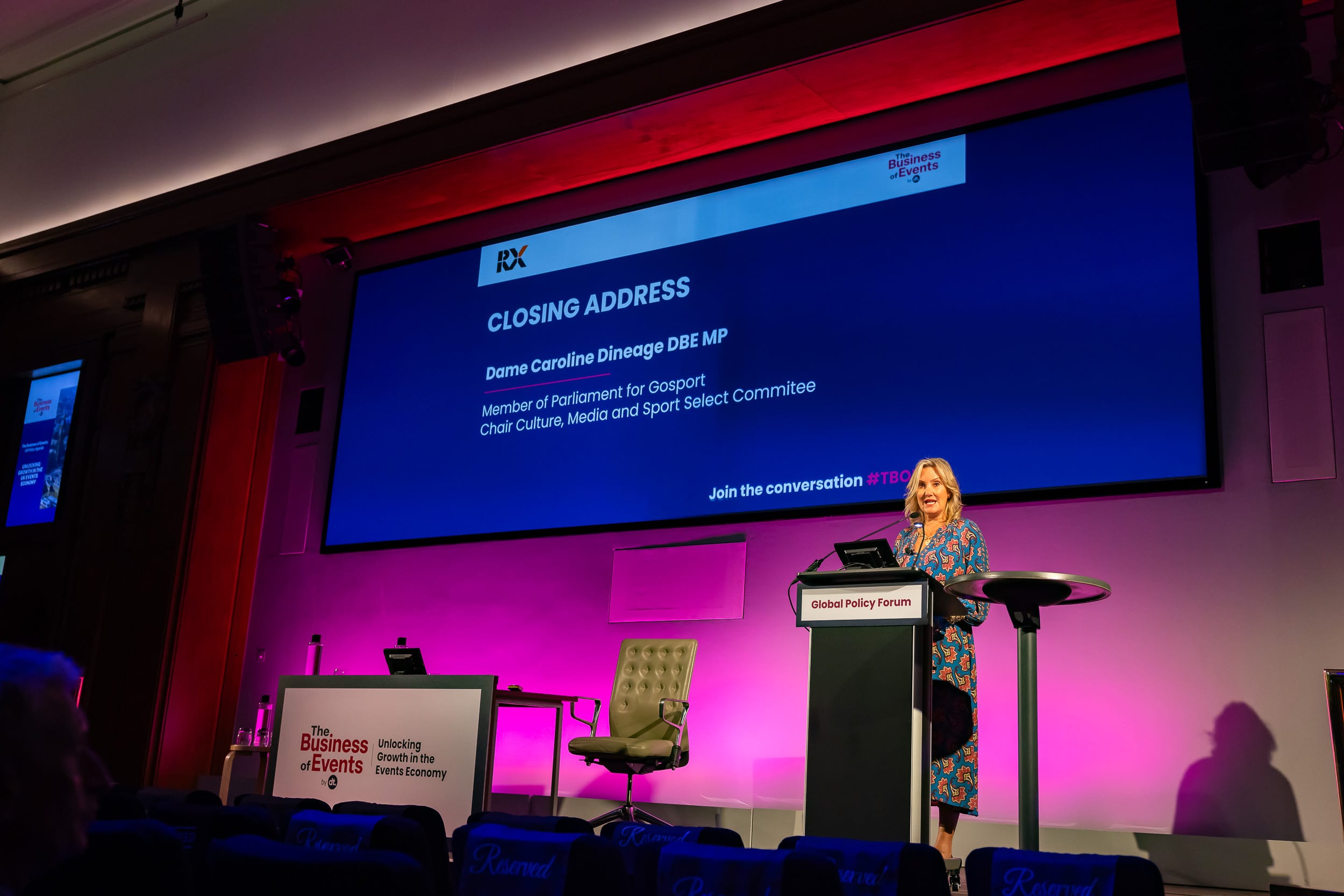 Government inquiry into the UK’s business events sector announced at TBOE’s 2025 Global Policy Forum