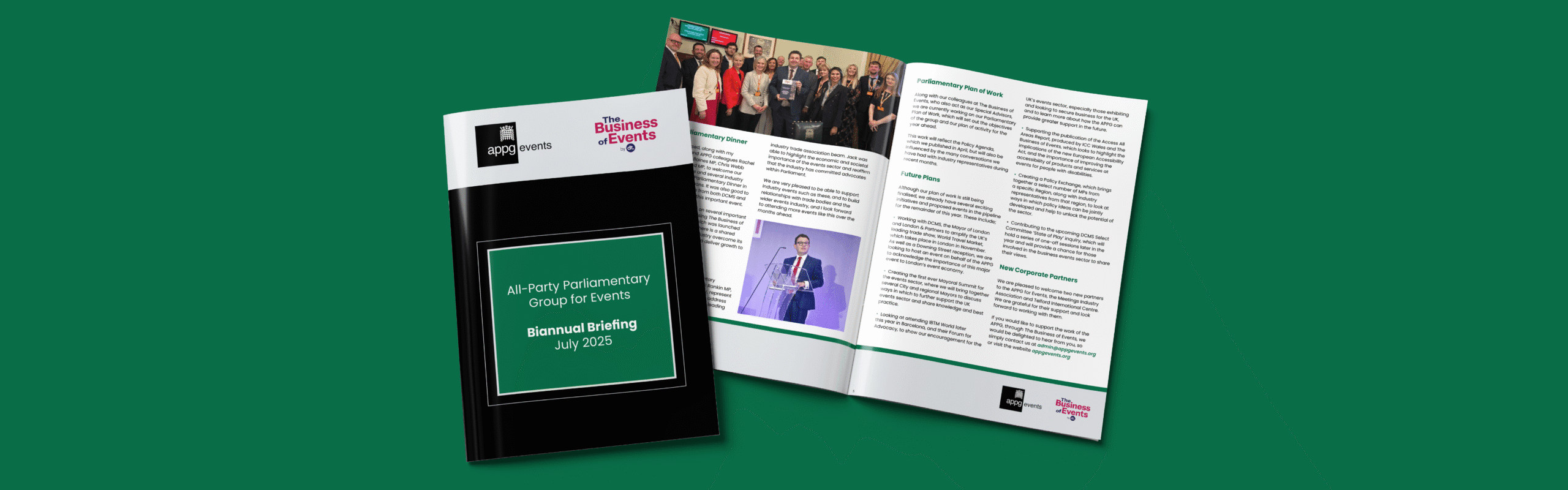 Six months on: How Parliament is backing the events industry